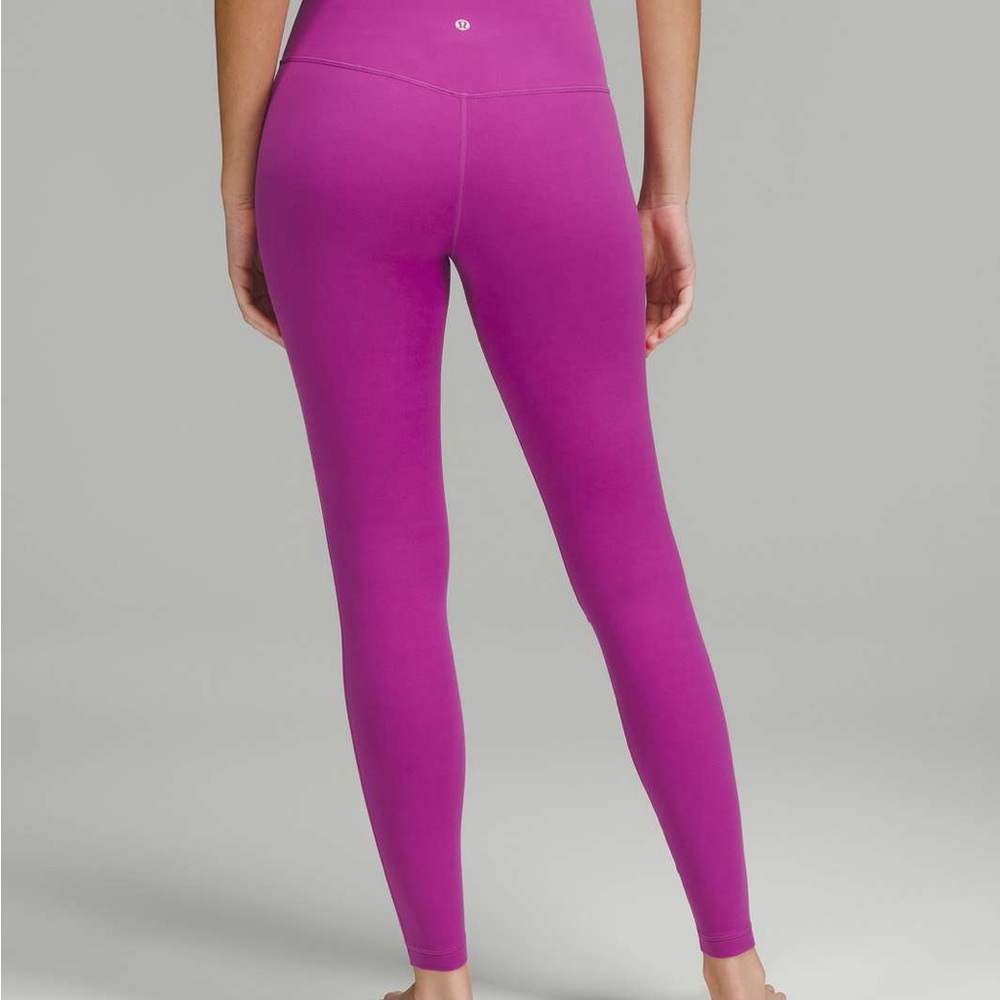 Lululemon Align High-Rise Pant 28 vivid plum size 2